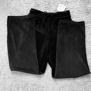 Croft & Barrow Size 2X Velour Pants -New With Tags